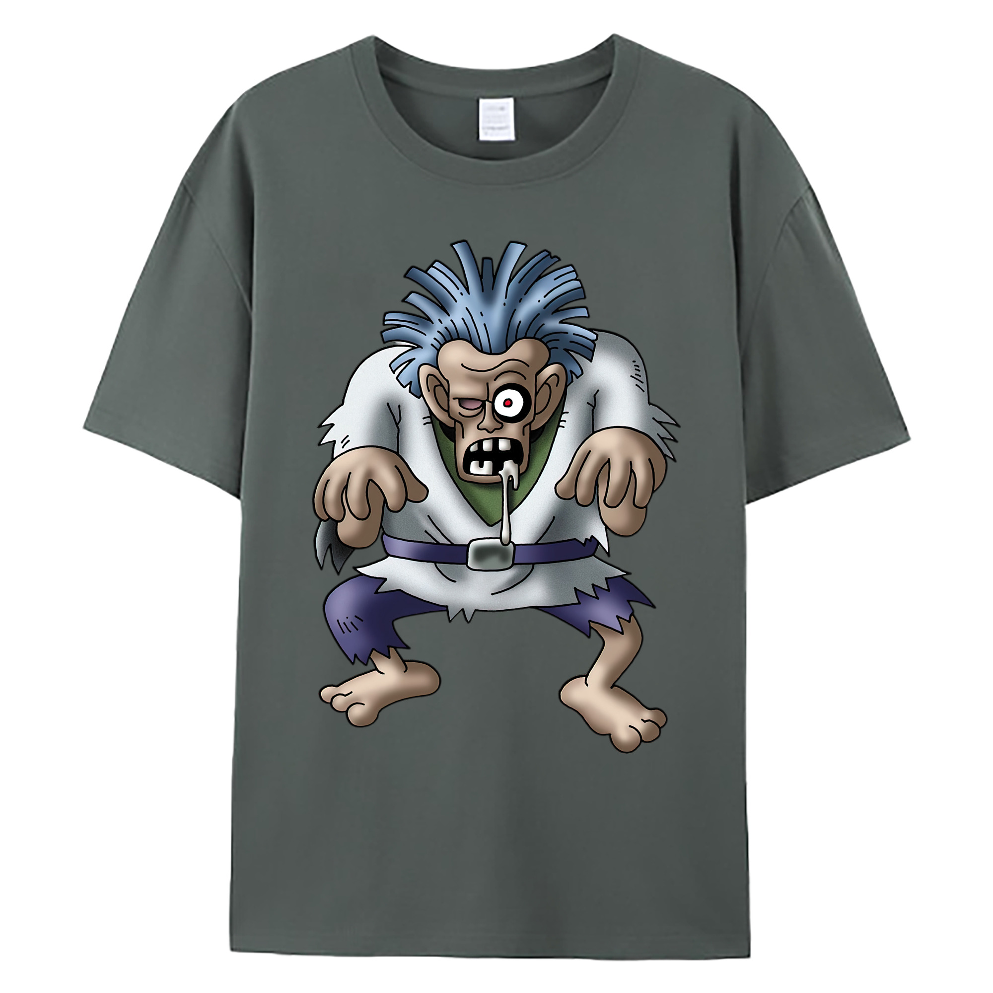 （画像用） ドラゴンクエスト Doragon Kuesuto Dragon Quest 綿100％ メンズ半袖Tシャツ｜肌触りやわらか＆通気性